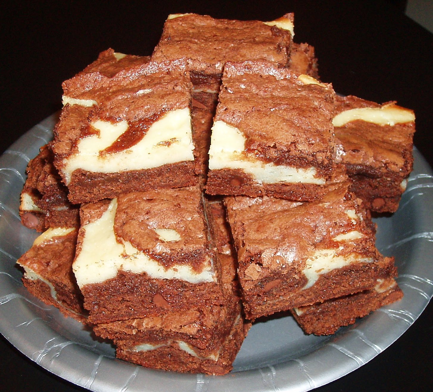 The Pastry Chef's Baking Double Fudge Cream Cheese Brownies