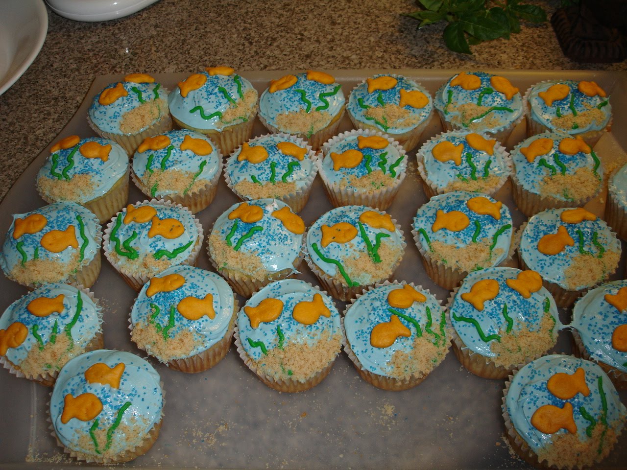 The Sugar Shack Fish Cupcakes