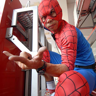 Thai Spider-Man rescues Autistic school kid
