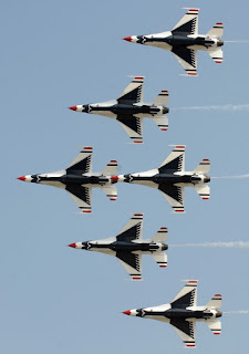 US Air Force Thunderbirds in Bangkok