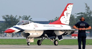 US Air Force Thunderbirds in Bangkok