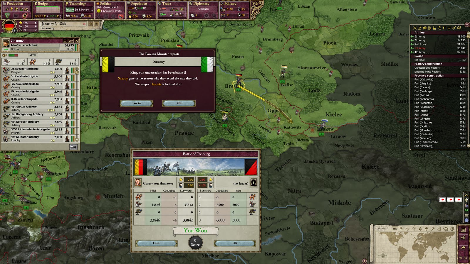 The Art of Armchair Warfare Victoria 2 a Review
