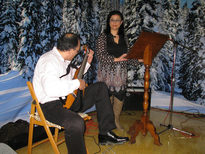 LATIDOS CON ALMA. Recital poético, Aurora Gámez acompañada de Rafael Sánchez a la guitarra.