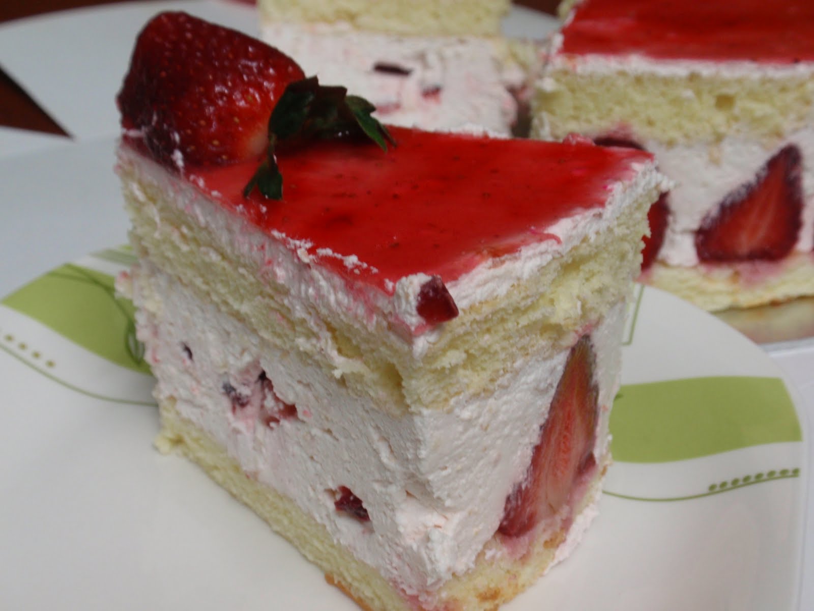 草莓慕斯蛋糕的做法步骤图，怎么做好吃 - 君之博客|阳光烘站