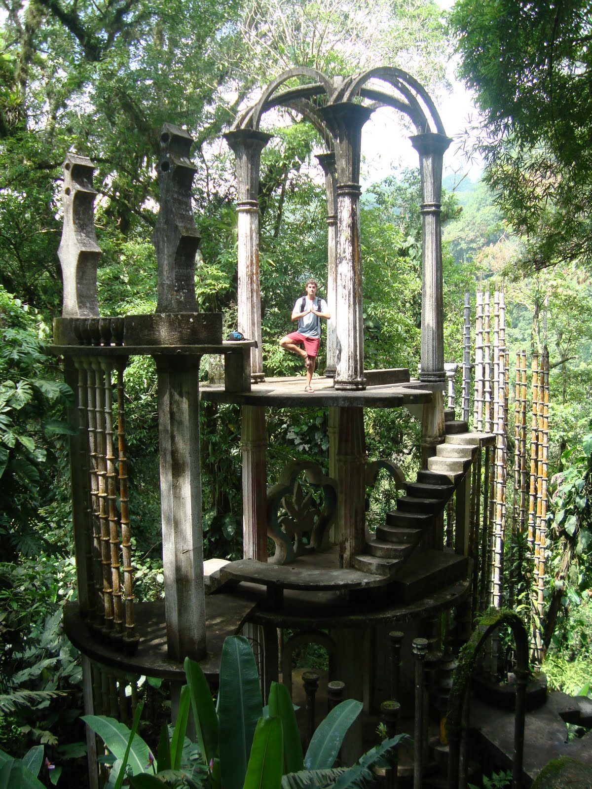 América a paso lento: El jardín del inglés