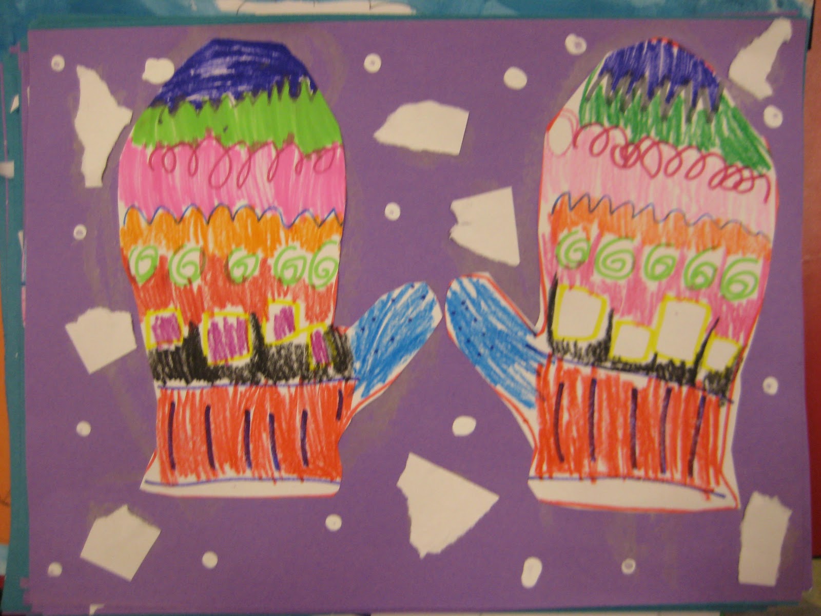 Why Walk When You Can Fly?: Kindergarten Matching Line Mittens