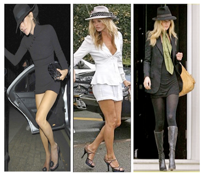 Looks Kate Moss con sus complementos: sombreros, maxi bolsos, fulares