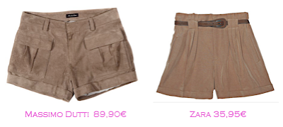 Shorts y bermudas: Massimo Dutti 89,90€ - Zara 35,95€