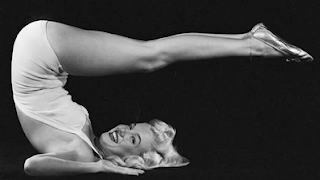 Marilyn haciendo gimnasia, la importancia de la disciplina