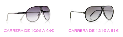 Tienda online: Net-a-porter: Gafas: Carrera 44€ vs Carrera 61€
