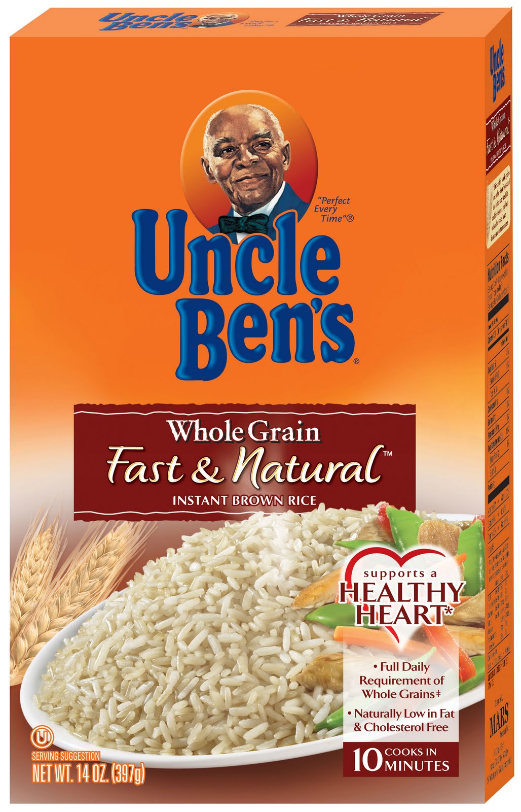 Uncle Ben's Rice Measurements Chart