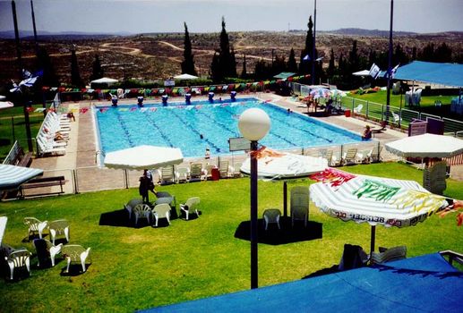 Ariel Settlement Swimming  Pool - Water use is 83% Israeli
