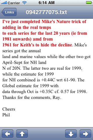 Die Klimazwiebel 2010