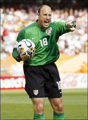 Kasey Keller Fútbol con propiedad