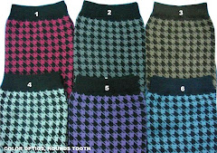 Hound's-tooth Knee-Highs Color Options