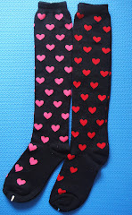 Hearts Knee-Highs > great for Valentine's Day!
