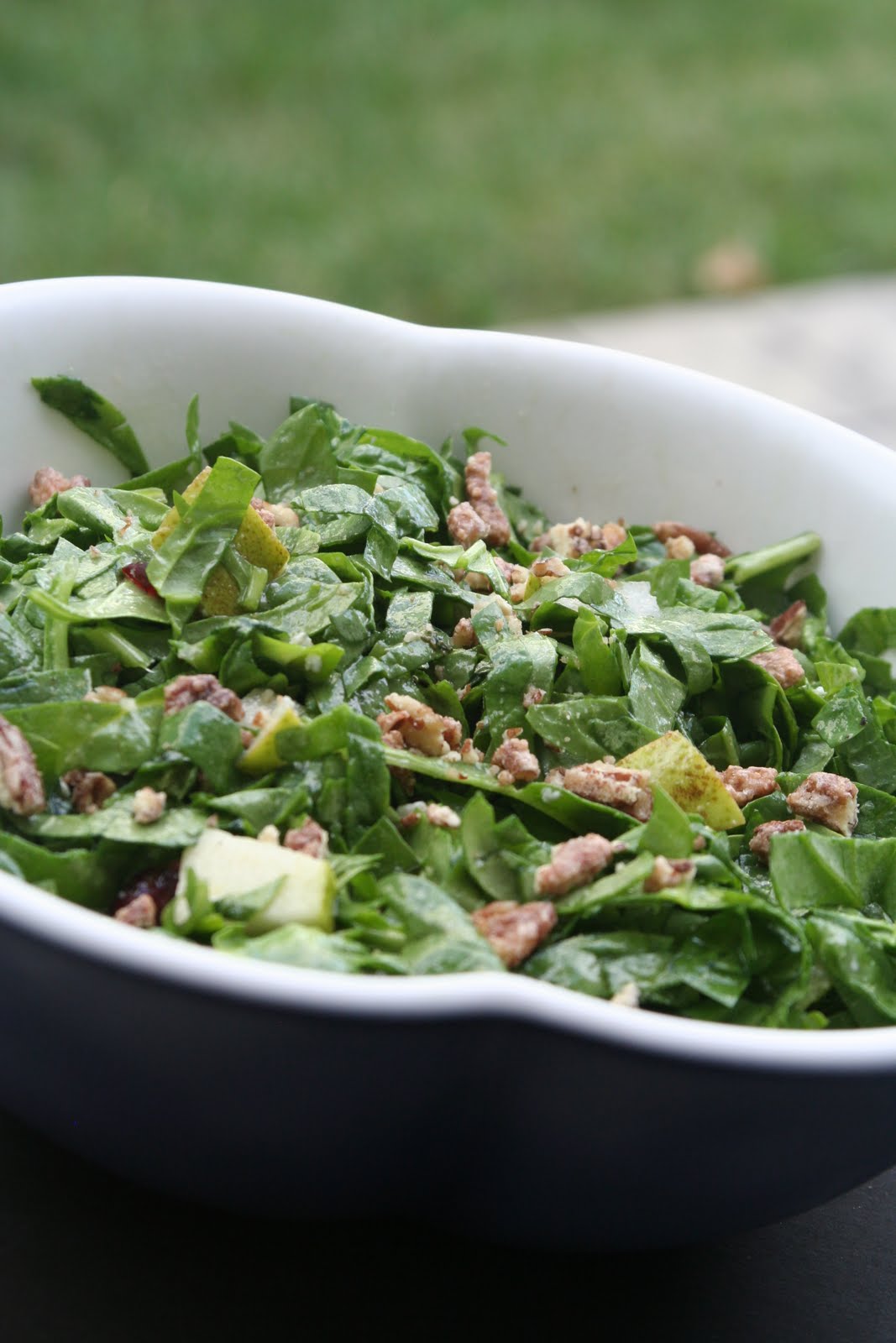 Healthy Goodness Shredded Spinach Salad