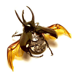 Escarabajo robot alado