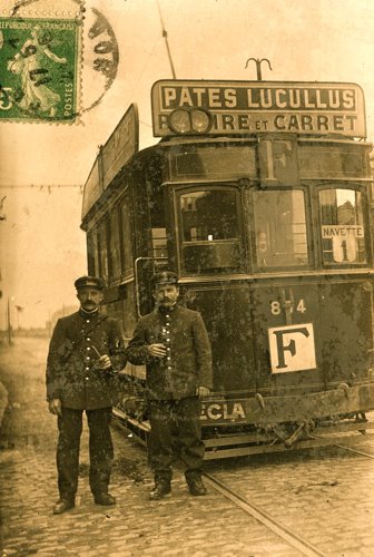 Le tramway F (ou car F)