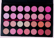 28 blusher palette (available but only 5pcs)