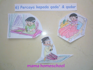 Mama Homeschool: Lapbook Rukun Iman.