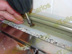 elTallerdeCarlos: Cómo montar encimera. Silicona en cocina. restaurar