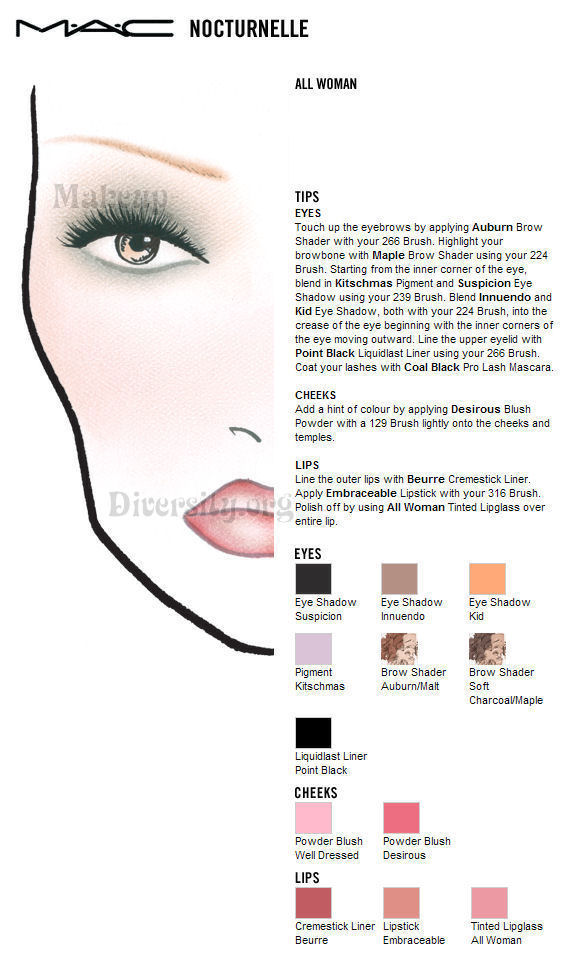 Entire MAC Face Chart Collection | BEAUTY NEWBIE
