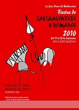 CARTEL FIESTAS CARTHAGINESES Y ROMANOS 2010