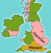 Map  of the Dane Law