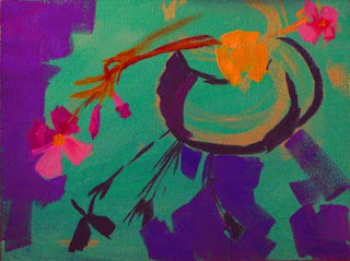 If I fold my petals up just so, I can make a shadow of a bunny! Connie Kleinjans fine art