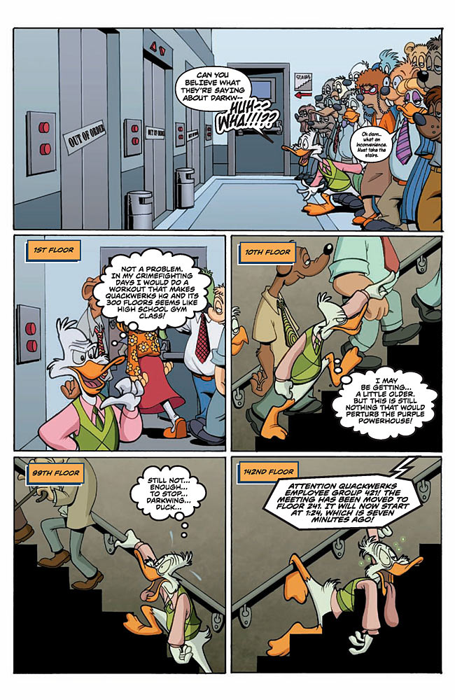 . HQ Preview"Darkwing Duck The Duck Knight Returns TPB"