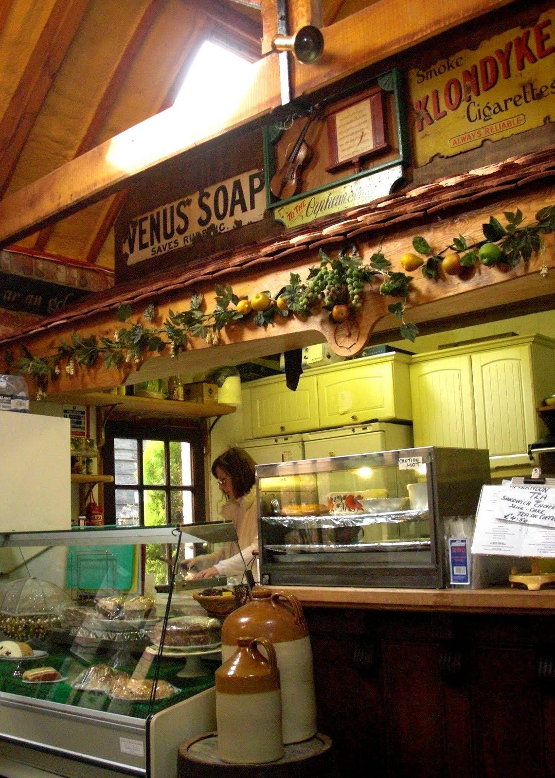 American Writer in London Barkham Antiques Centre and Tea Room