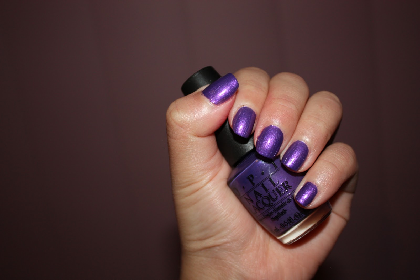 OPI Swatch - Purple with a Purpose