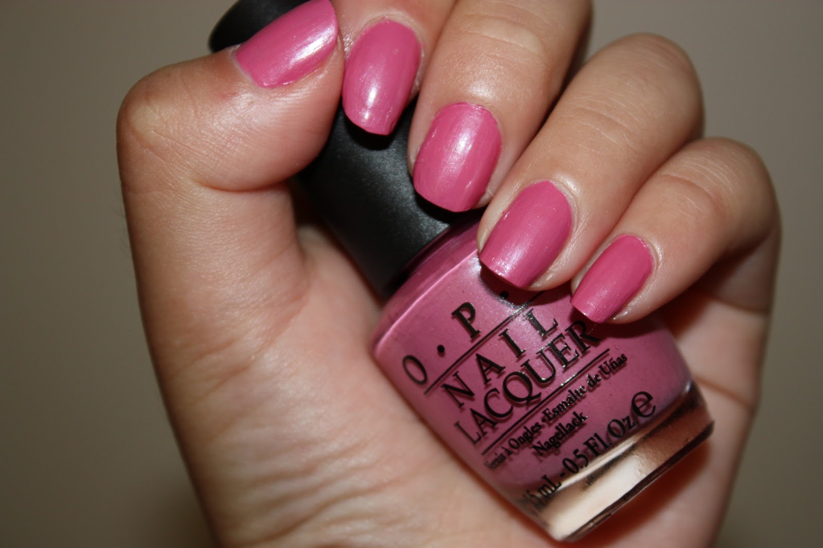 OPI Swatch - Japanese Rose Garden