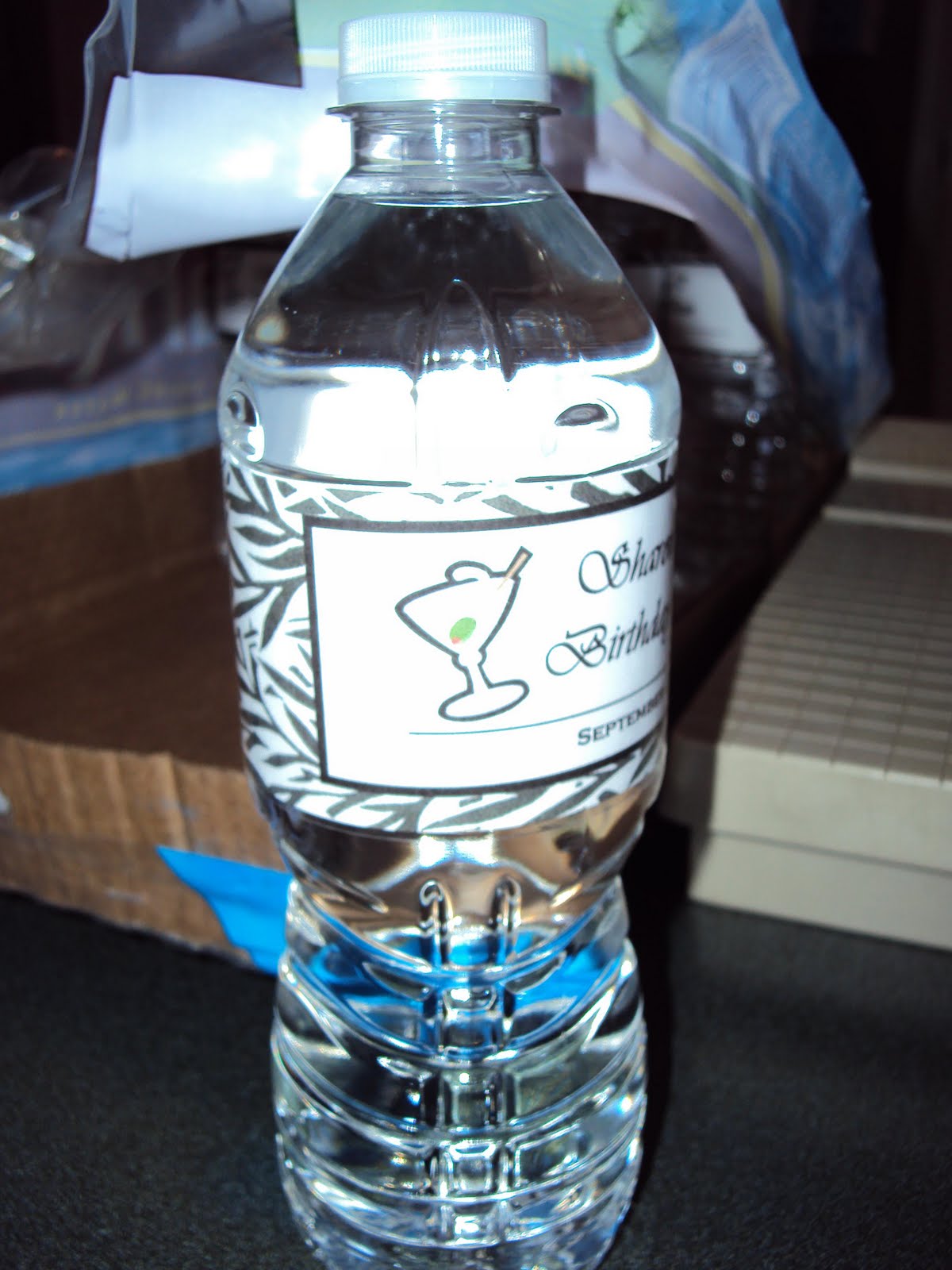 Shelleysshare Custom Water Bottle Labels