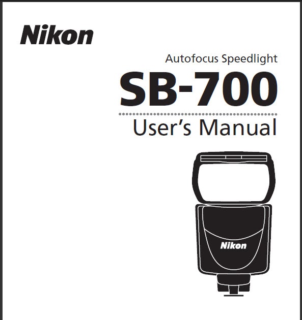 DSLR Review: Nikon SB-700 Manual is Now Available