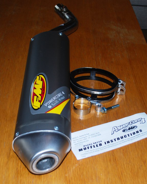 FOR SALE ALL ITEM PIPE XR 250 FMF TITANIUM EXHAUST
