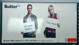 Diskriminierende Butterwerbung in der Schweiz