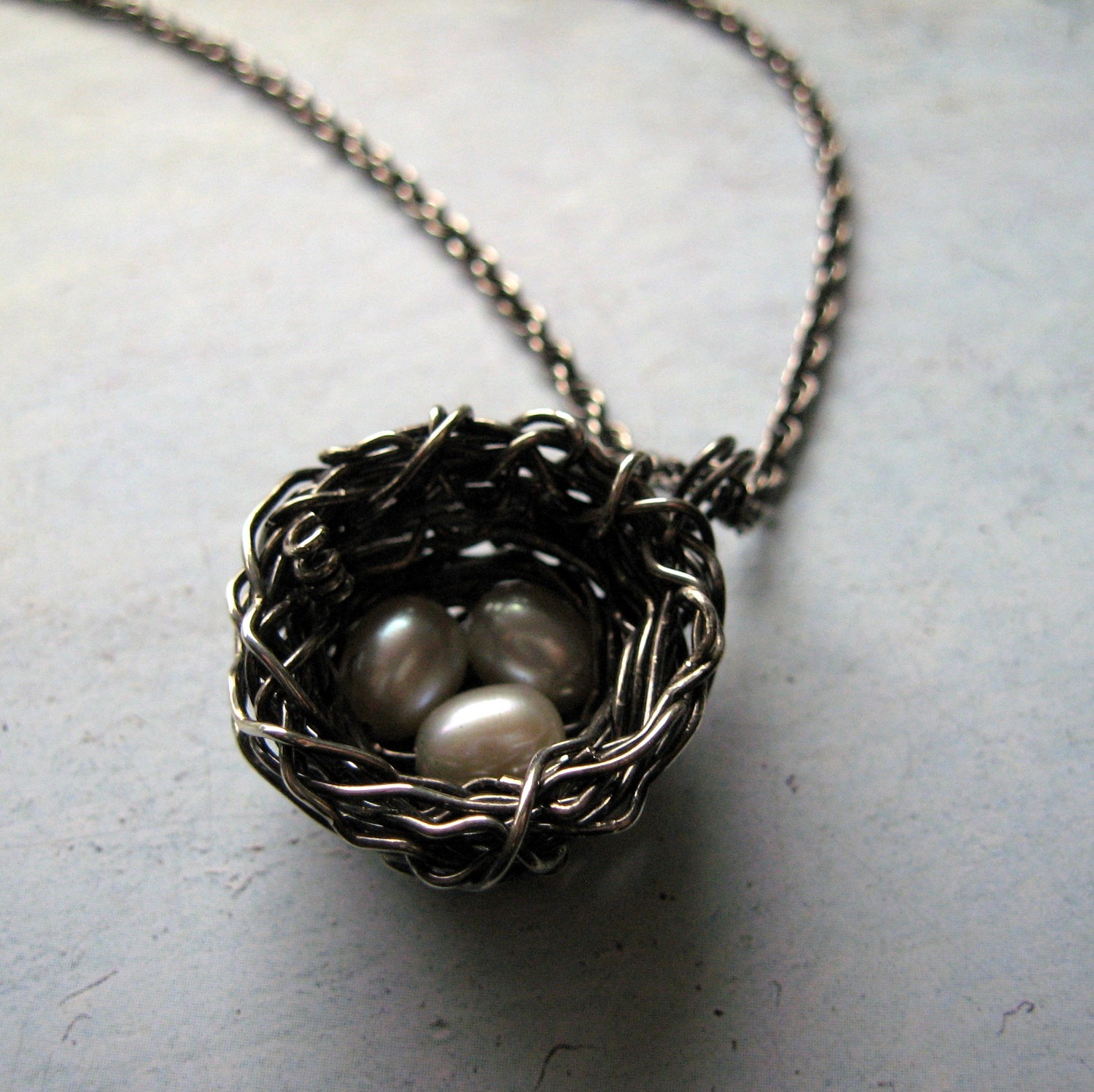 Bright Smile Birds Nest Necklace