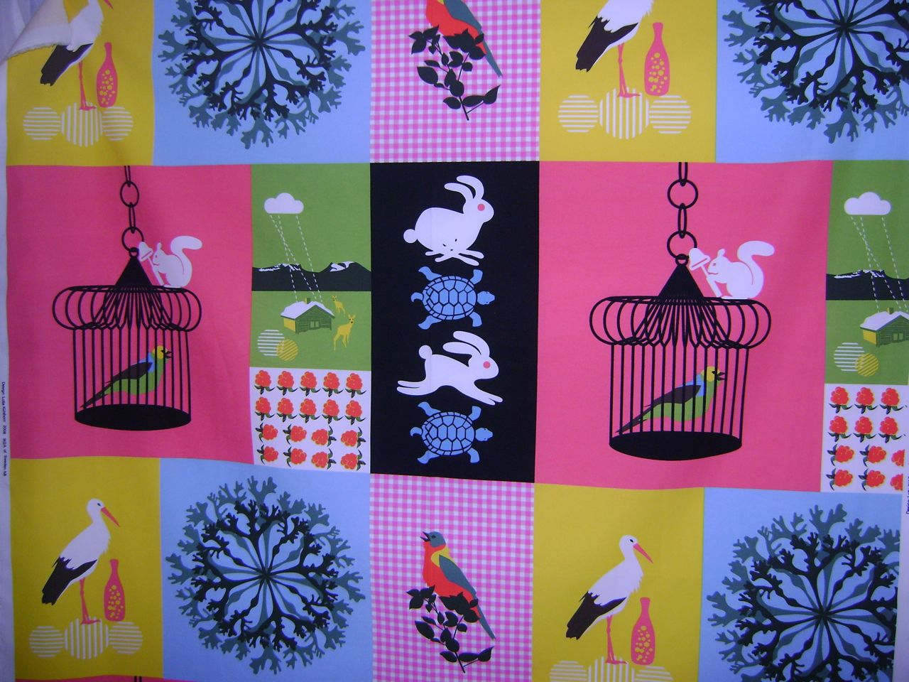 My Rose Valley IKEA fabric