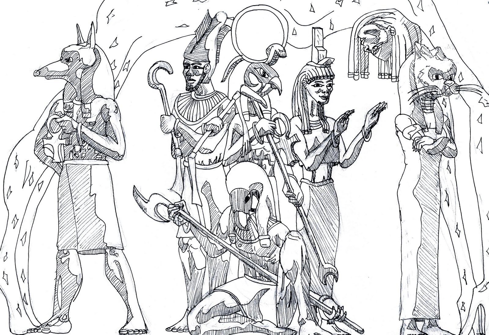 Amon gods. Осирис Бог Египта раскраска. Древний Египет герои и боги Амон. Амон каст. Египетские боги раскраска.