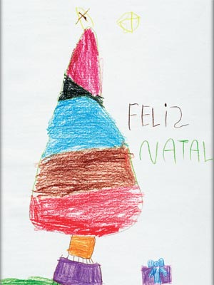 A TENDA NA ROCHA: Desenhos de Crianças Com Câncer Viram Cartões de Natal