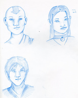 Art Blog: Avatar Sketches
