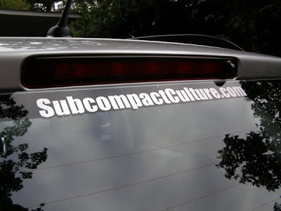 Subcompact Culture decal