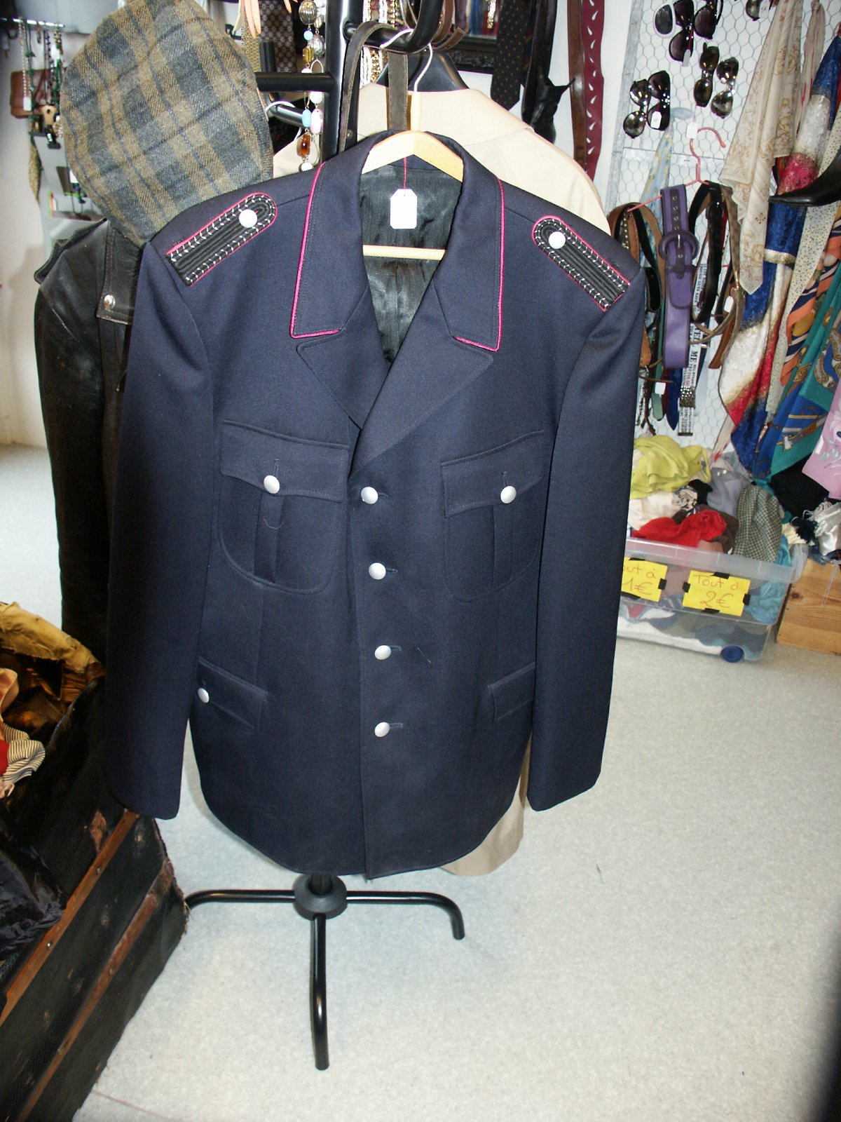 second'life friperie: VESTE OFFICIER ARMEE ALLEMANDE