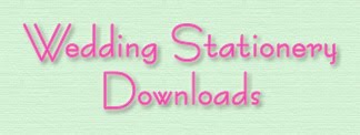 Wedding Stationery Downloads