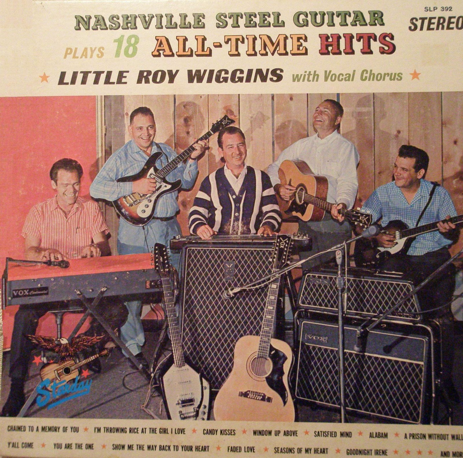 Rare Steel Guitar Albums Little Roy Wiggins