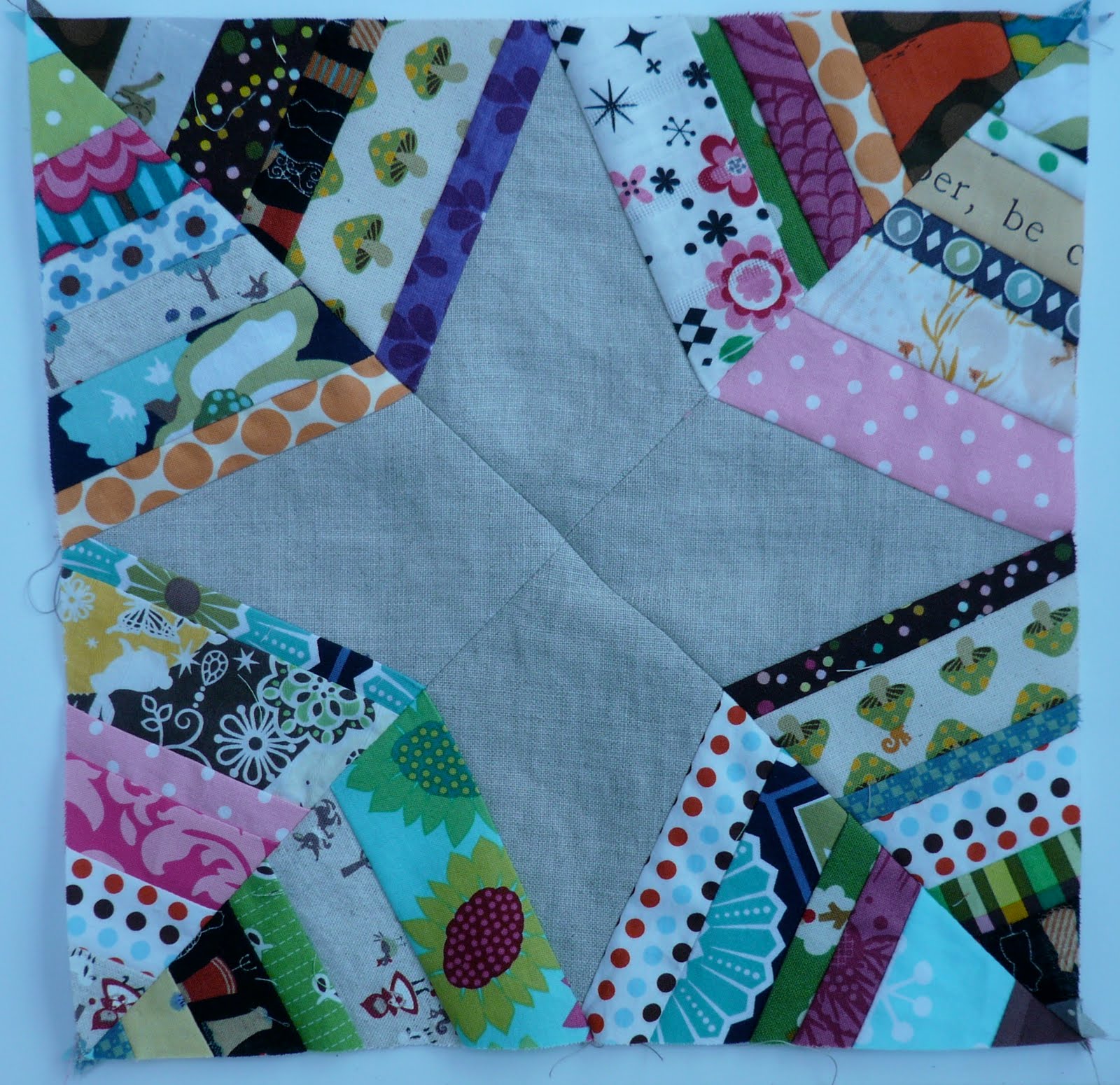 verykerryberry Spider web quilt block