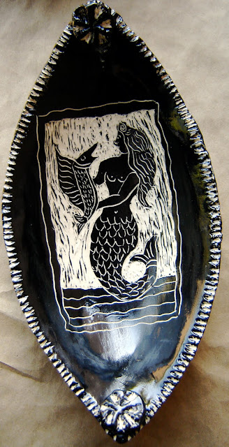 Mermaid Dish (sold)