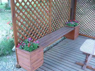 La Madera Y Sus Creaciones Maceteros Y Treillage